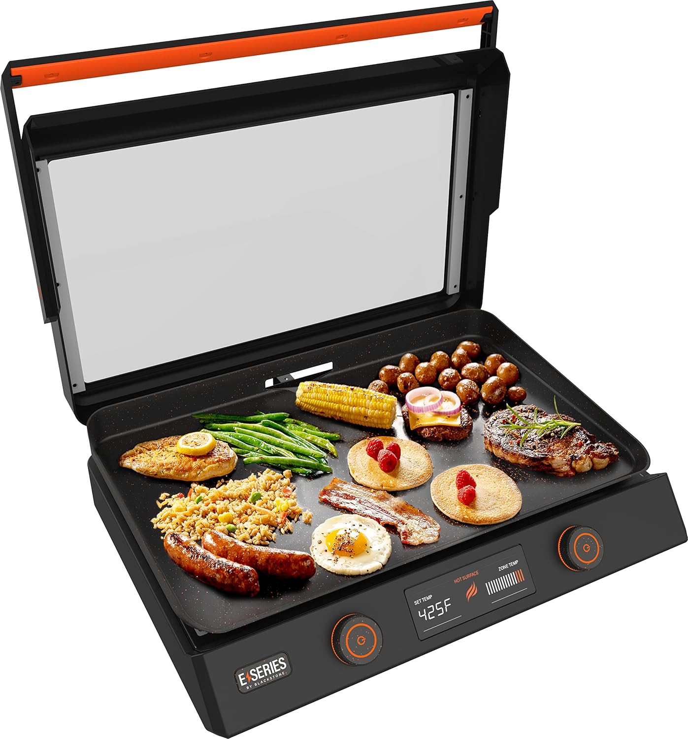 🎁E-Series 22" Electric Tabletop Griddle with Cart