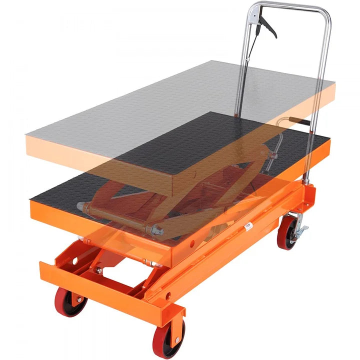 🔥Hydraulic Lift Table Cart